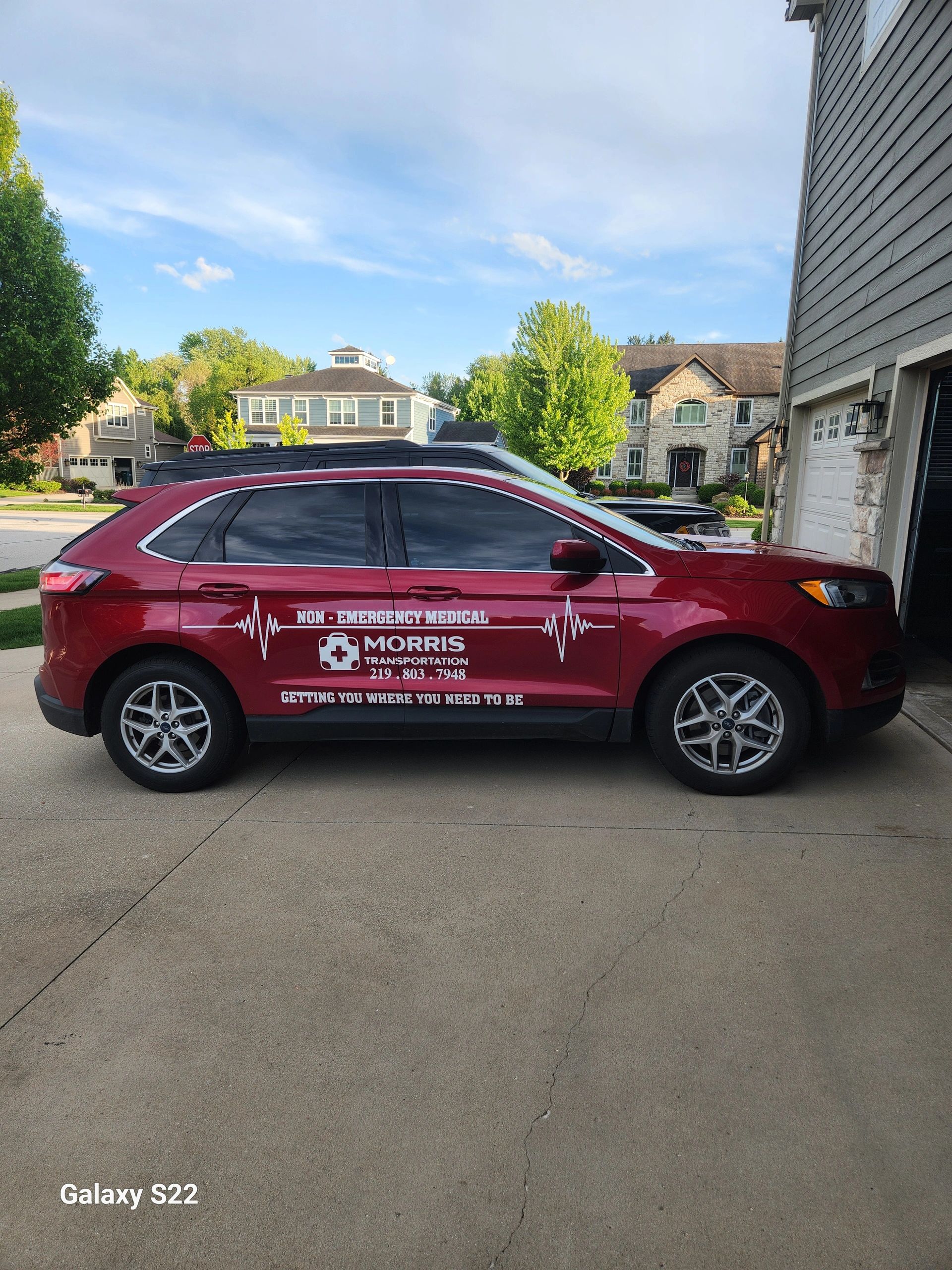 Our fleet of medical transportation vehicles